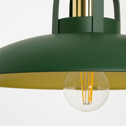 Lustră pe cablu Brilagi FLAMENGO 1xE27/60W/230V verde