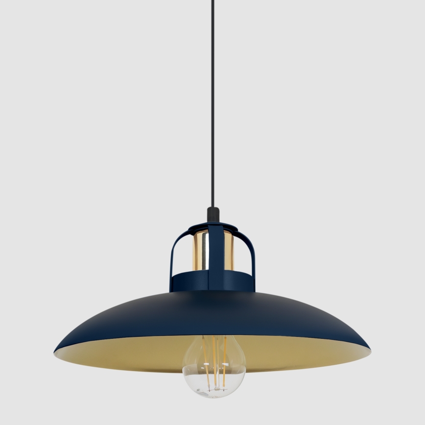 Lustră pe cablu Brilagi FLAMENGO 2xE27/60W/230V albastru