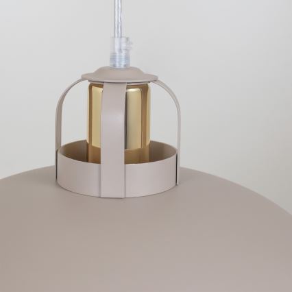 Lustră pe cablu Brilagi FLAMENGO 2xE27/60W/230V bej