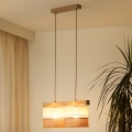 Lustră pe cablu BRILAGI FOREST 2xE27/15W/230V pin/bej/crem