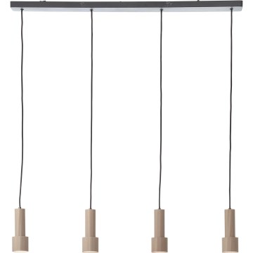 Lustră pe cablu Brilliant CADIZ 4xGU10/10W/230V bronz
