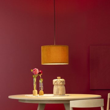 Lustră pe cablu Brilliant TONY 1xE27/20W/230V d. 35 cm portocaliu