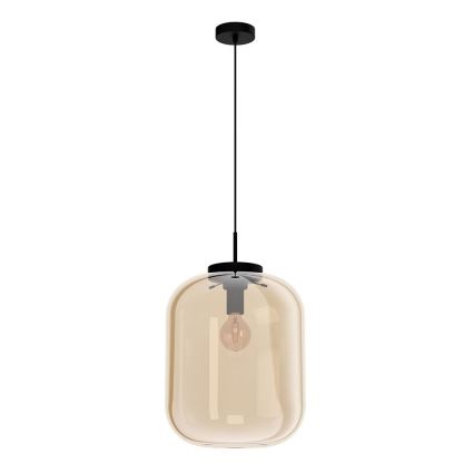Lustră pe cablu 1xE27/40W/230V d. 35 cm bej Eglo