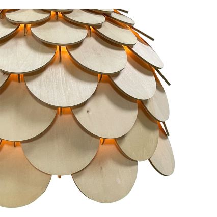 Lustră pe cablu BURGO, 1x E27/60W/230V, diam. 35 cm