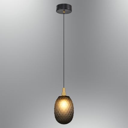 Lustră pe cablu CACTUS 1xG9/5W/230V negru