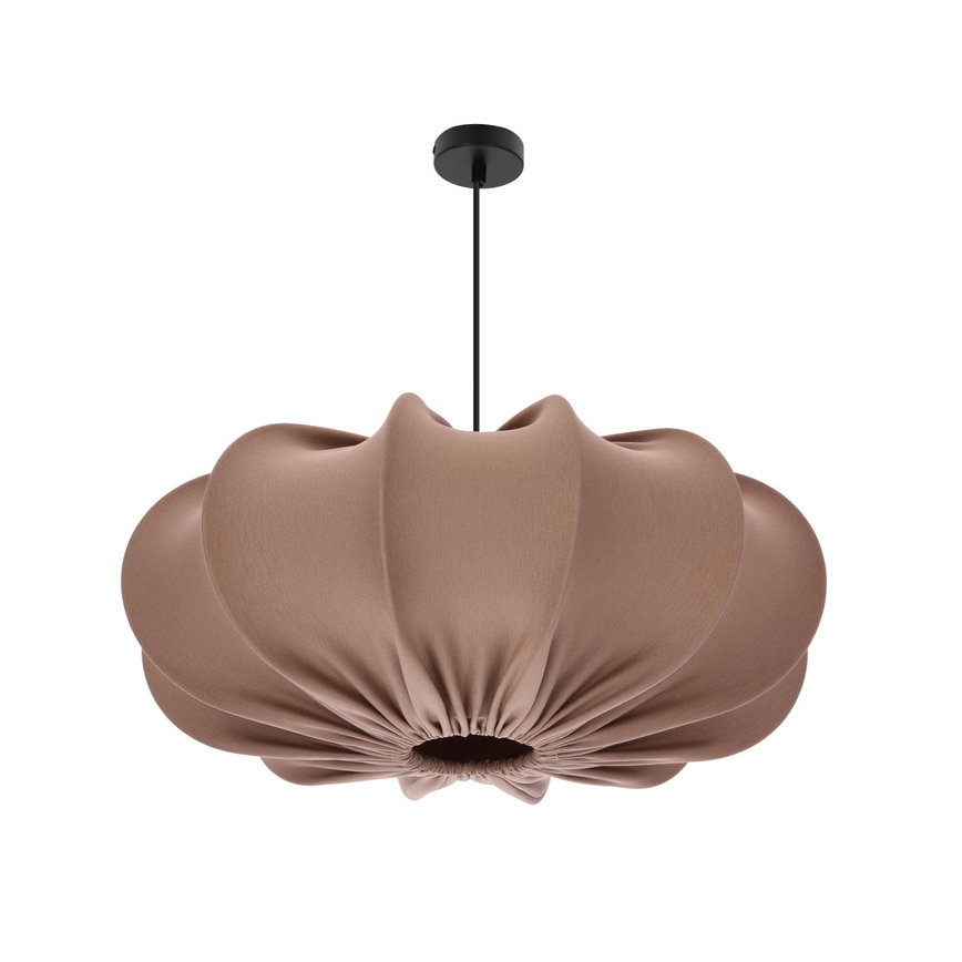 Lustră pe cablu CAFEE 1xE27/40W/230V, diam. 52 cm, maro