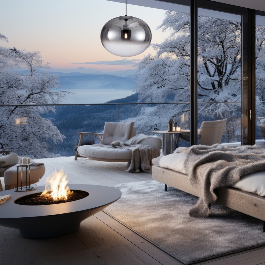 Lustră pe cablu CAMPANIA 1xE27/60W/230V negru