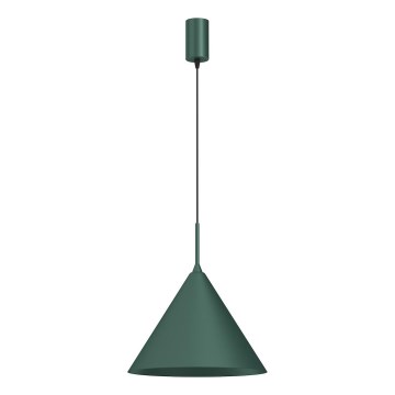 Lustră pe cablu CAPITAL 1xGX53/15W/230V Ø 32 cm verde