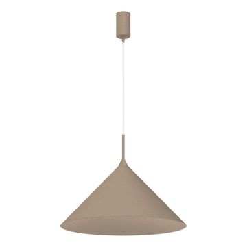 Lustră pe cablu CAPITAL 1xGX53/15W/230V Ø 46 cm taupe