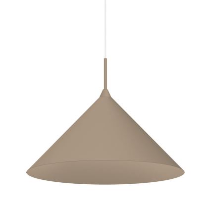Lustră pe cablu CAPITAL 1xGX53/15W/230V Ø 46 cm taupe
