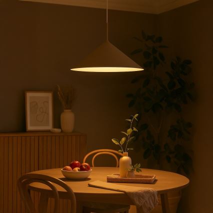 Lustră pe cablu CAPITAL 1xGX53/15W/230V, Ø 60 cm, bej