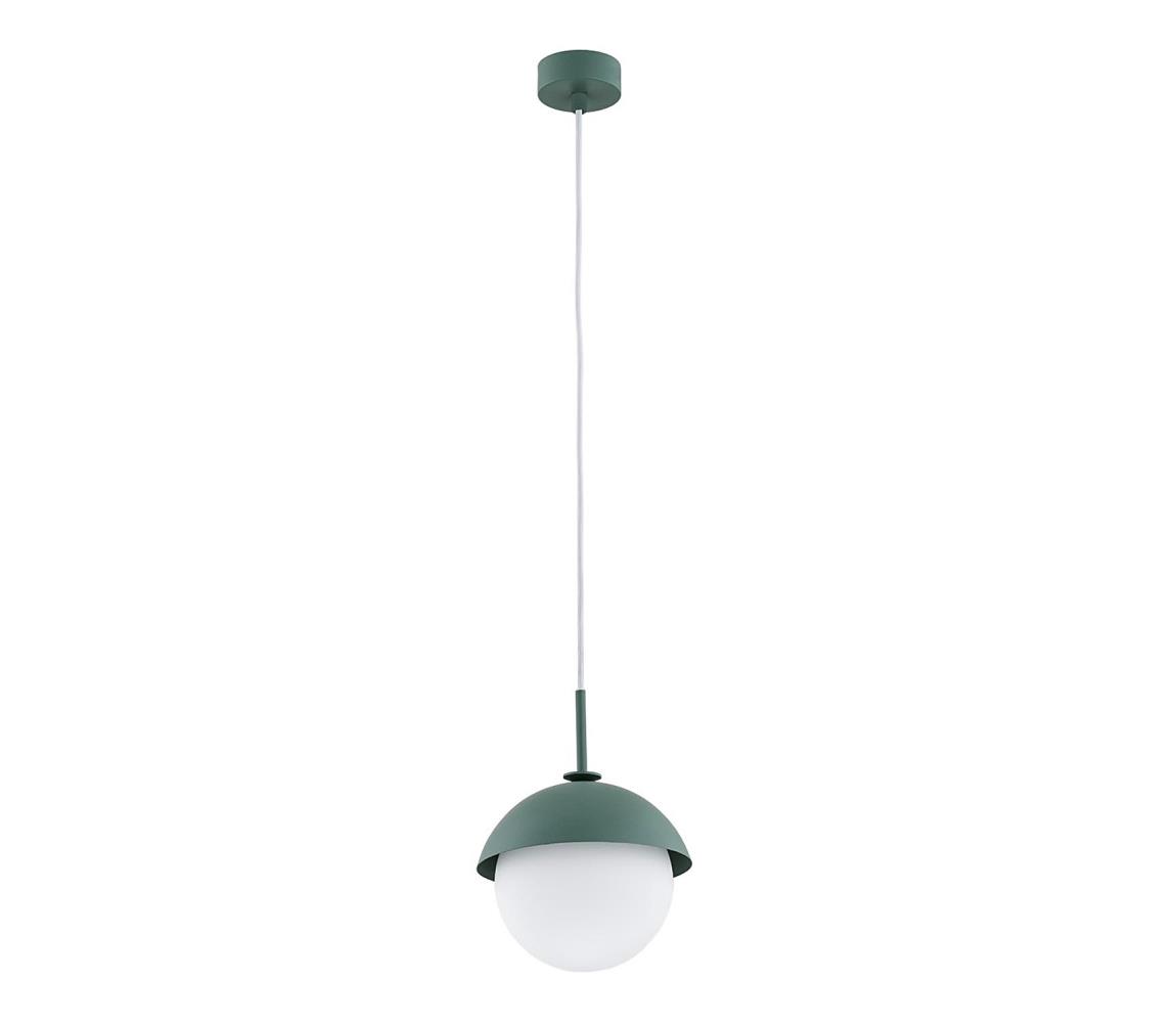 Lustră pe cablu CAPPELLO 1xE27/15W/230V verde Argon 8297