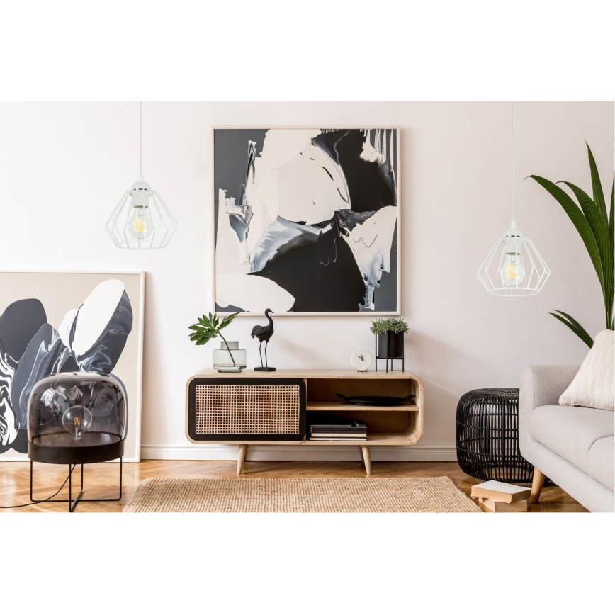 Lustră pe cablu CEED 1xE27/60W/230V