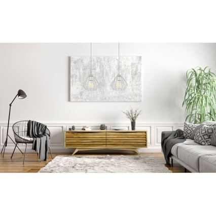 Lustră pe cablu CEED 2xE27/60W/230V