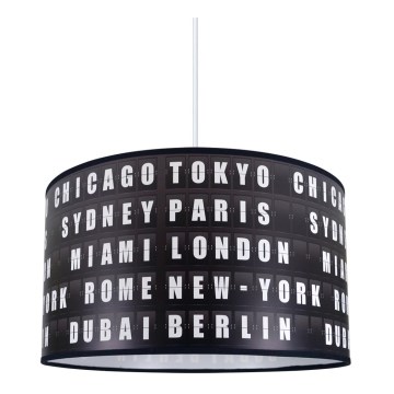 Lustră pe cablu CITY 1xE27/60W/230V