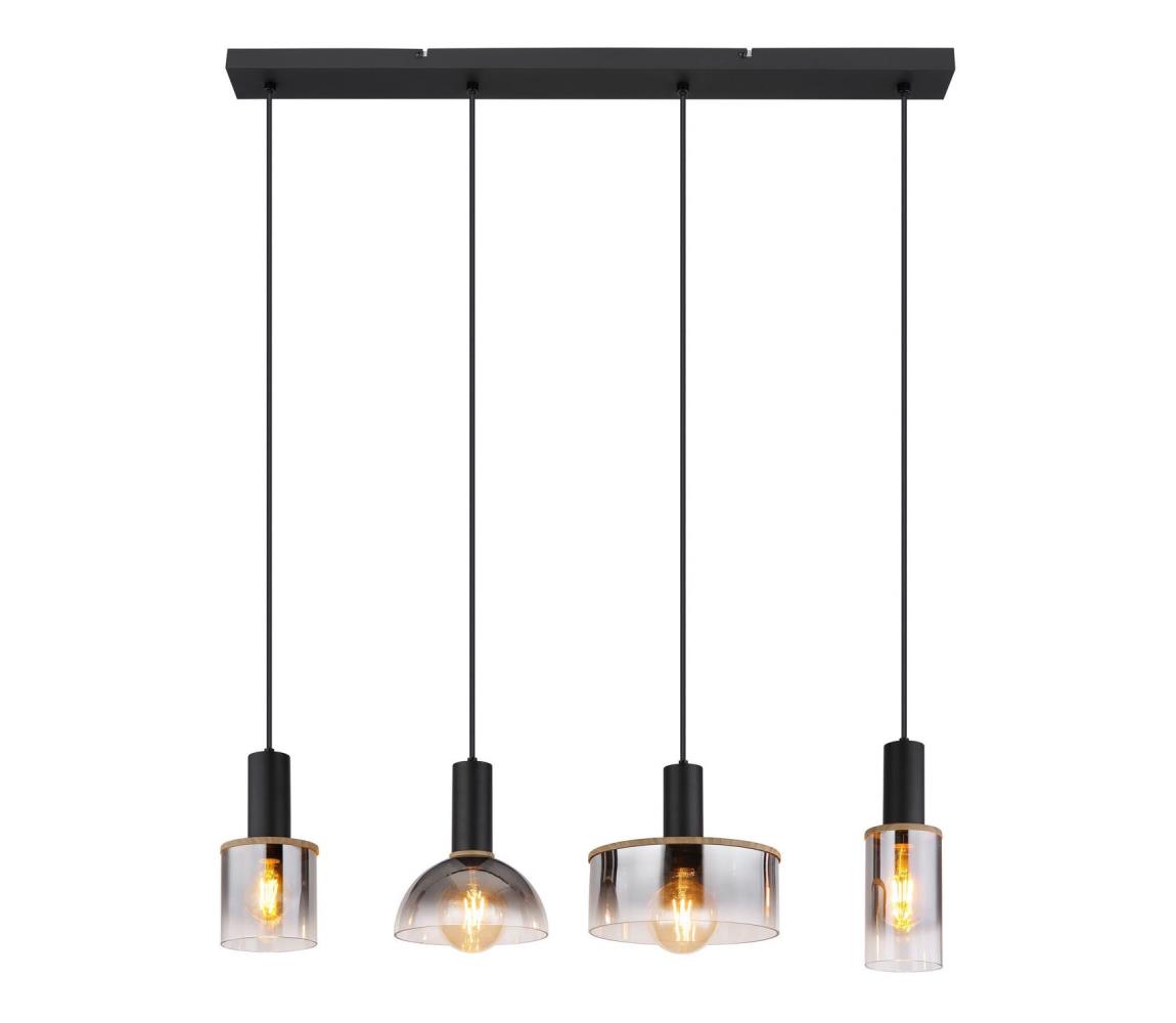 Lustră pe cablu CLASSIS 4xE27/15W/230V Globo 15551-4H