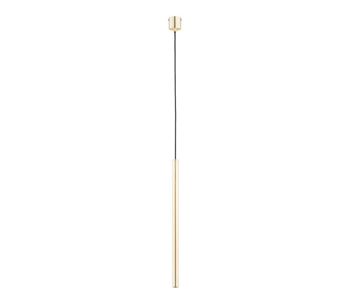 Lustră pe cablu COLLET 1xG9/40W/230V auriu