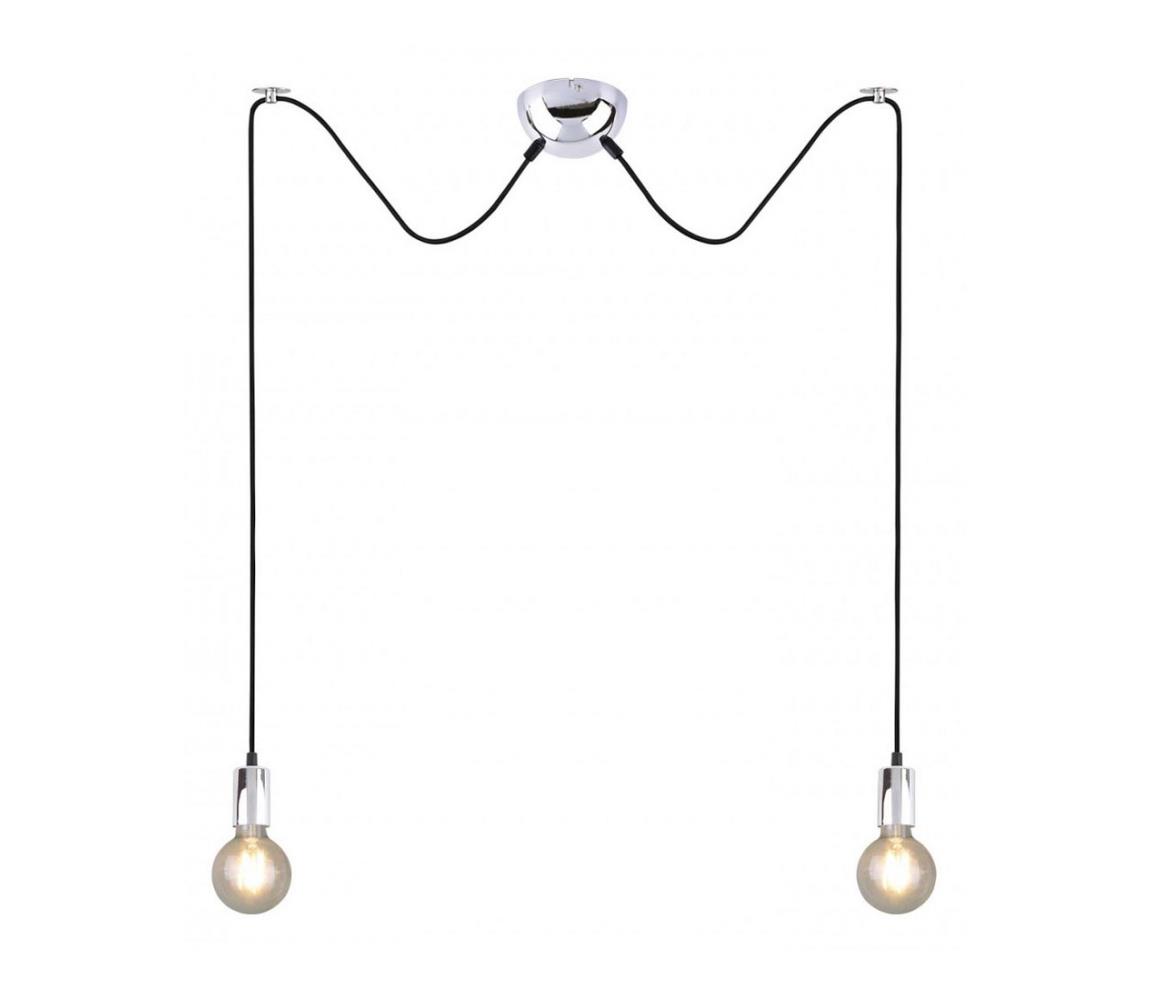 Trio - lustră pe cablu CORD 2xE27/60W/230V