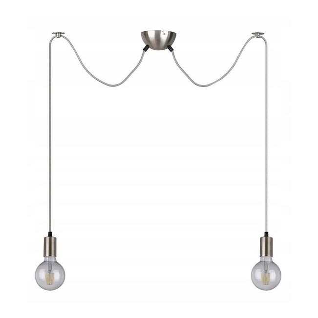 Lustră pe cablu CORD 2xE27/60W/230V Trio