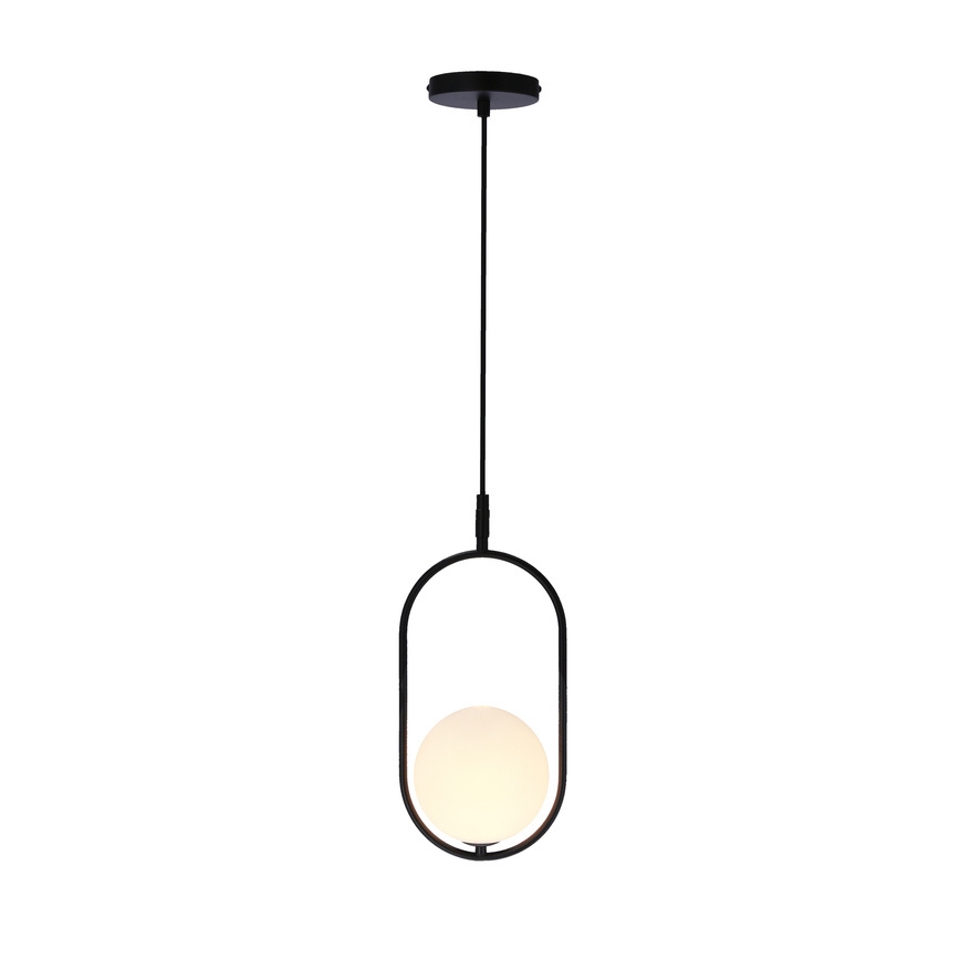 Lustră pe cablu CORDEL 1xG9/28W/230V neagră