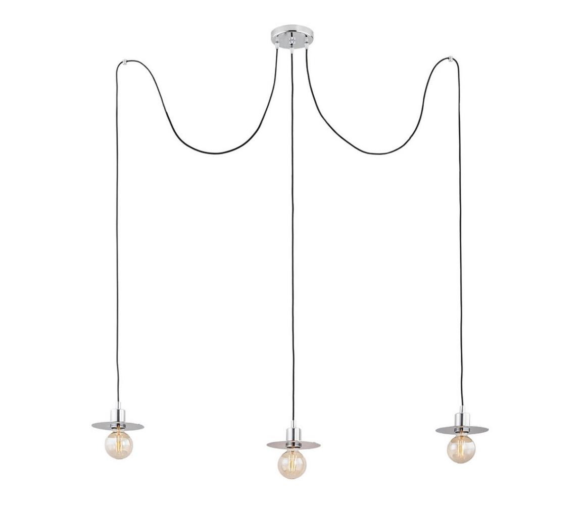 Lustră pe cablu CORSO 3xE27/15W/230V crom lucios Argon 1378