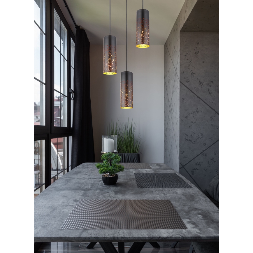 Lustră pe cablu 3xE27/40W/230V Globo