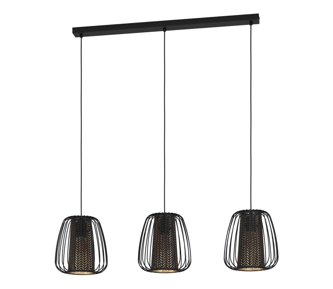 Lustră pe cablu CURASAO 3xE27/40W/230V Eglo 99662