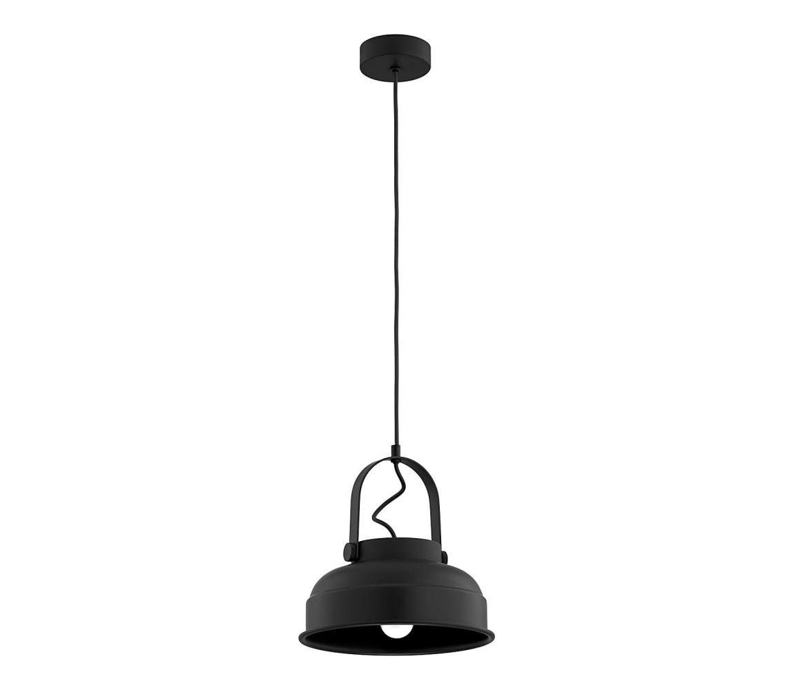 Lustră pe cablu DAKOTA 1xE27/15W/230V negru Argon 8285