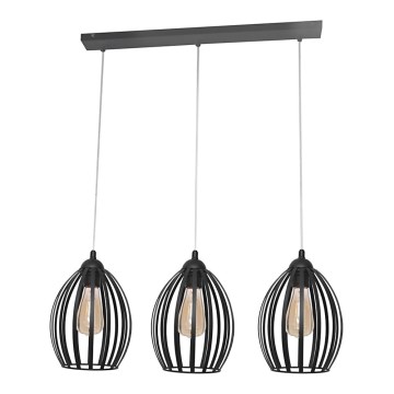 Lustră pe cablu DALI 3xE27/15W/230V