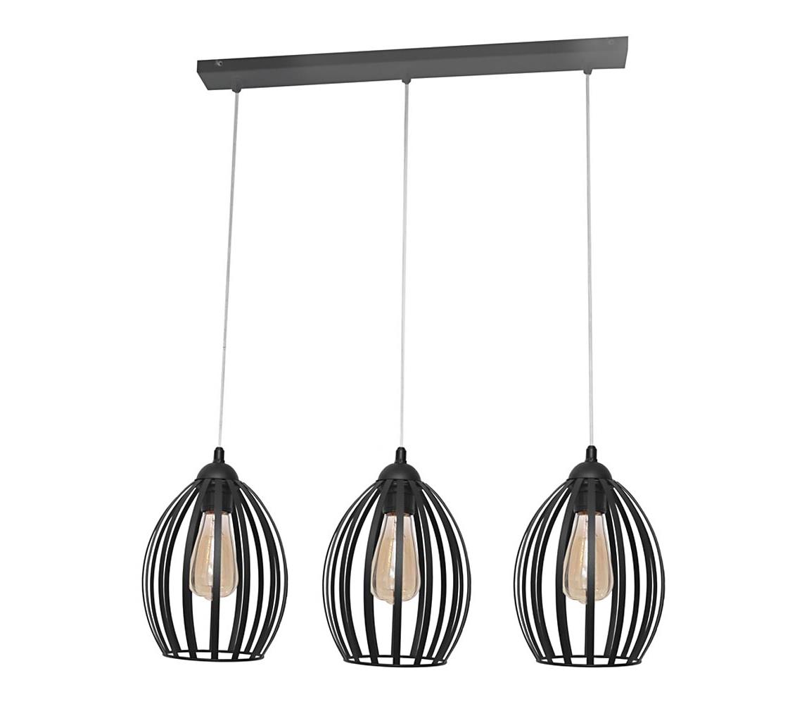 Lustră pe cablu DALI 3xE27/60W/230V