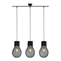 Lustră pe cablu DAVE 3xE27/40W/230V Reality