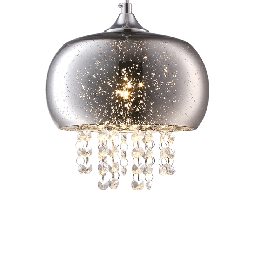 Lustră pe cablu de cristal STARLIGHT 1xE14/40W/230V