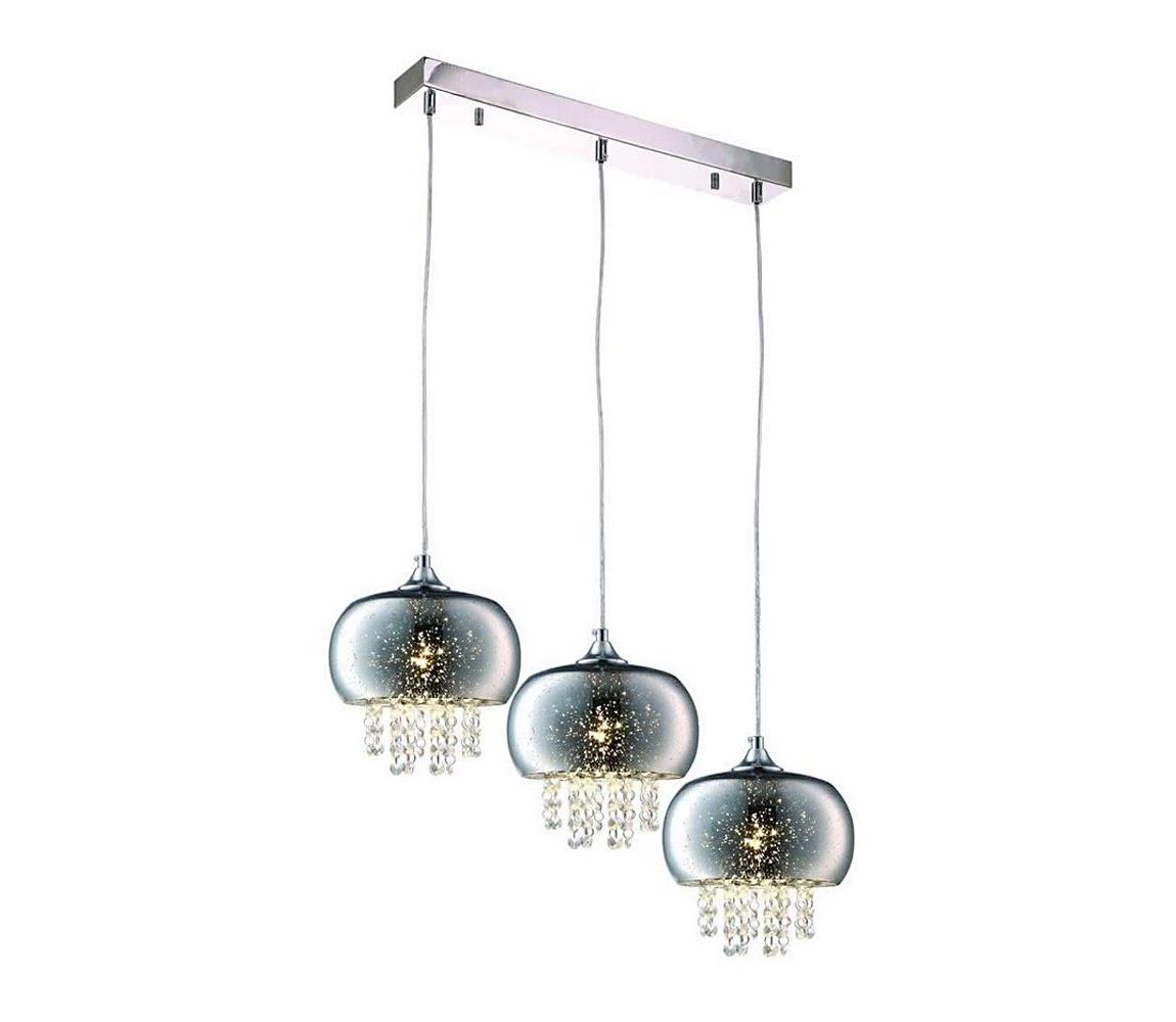 Lustră pe cablu de cristal STARLIGHT 3xE14/40W/230V