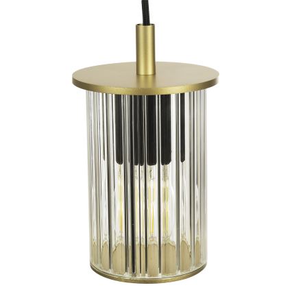 Lustră pe cablu de exterior Argon 8755 NORFOLK 1xE27/15W/230V IP44 auriu