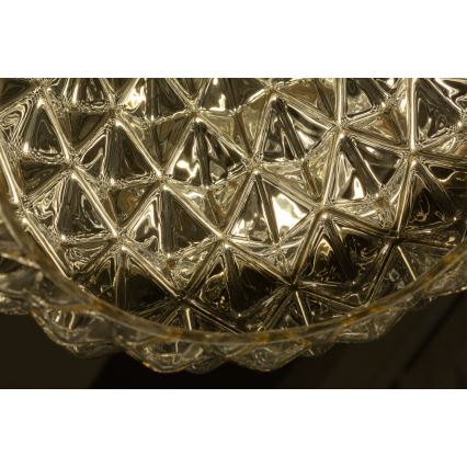 Lustră cablu DIAMOND 1xE27/11W/230V aurie 