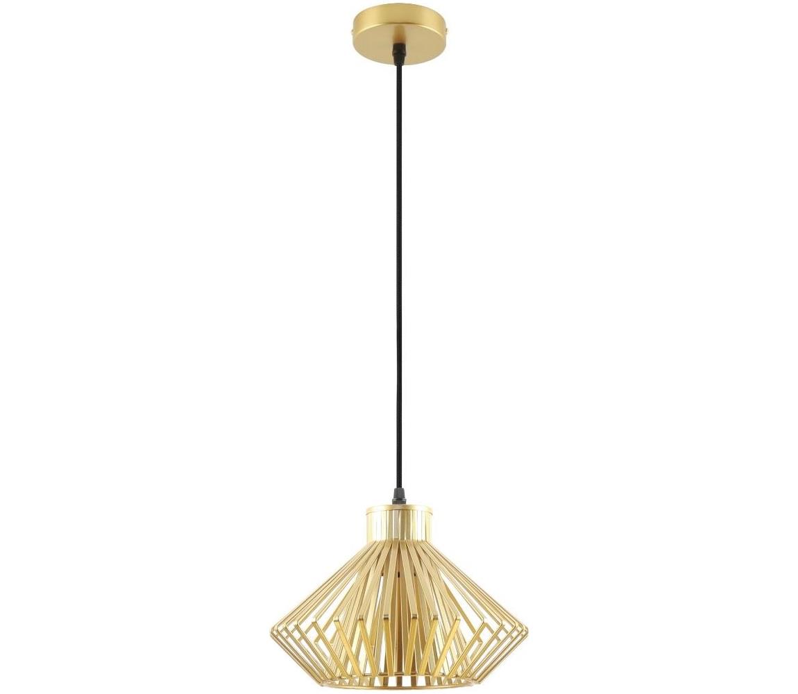 Lustră pe cablu DOLIA 1xE27/40W/230V d. 25 cm auriu Zuma Line A8080-GLD