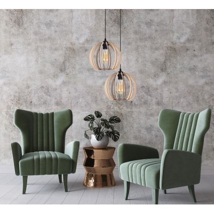 Lustră pe cablu DORO 2xE27/60W/230V