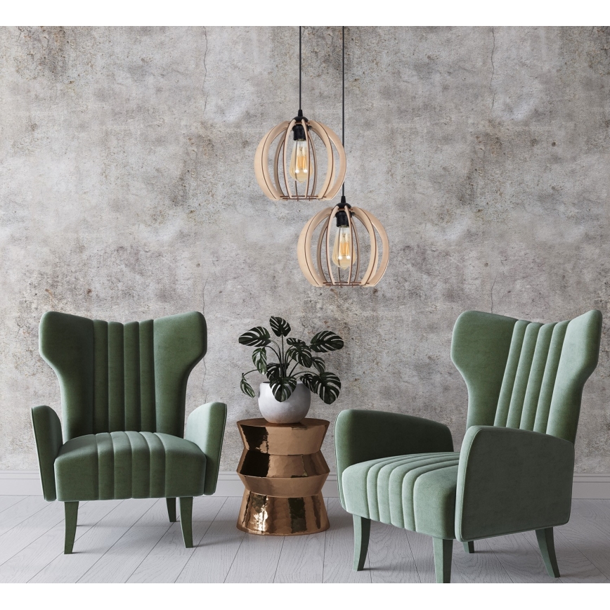 Lustră pe cablu DORO 2xE27/60W/230V