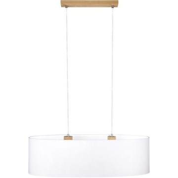 Lustră pe cablu DOVE 2xE27/40W/230V stejar