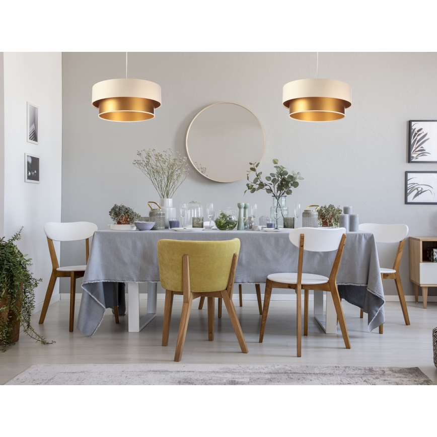 Lustră pe cablu DUO 1xE27/60W/230V