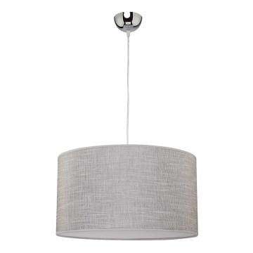 Lustră pe cablu Duolla ALTO 1xE27/40W/230V d. 45 cm gri
