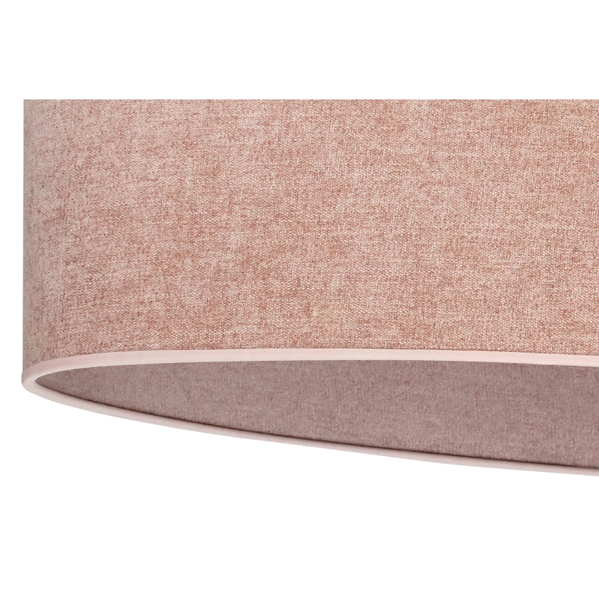 Lustră pe cablu Duolla OVAL 1xE27/15W/230V roz