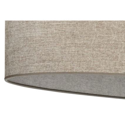 Lustră pe cablu Duolla OVAL 2xE27/15W/230V maro