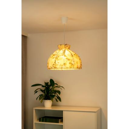 Lustră pe cablu Duolla VIOLIN 1xE27/40W/230V d. 38 cm trandafiriu