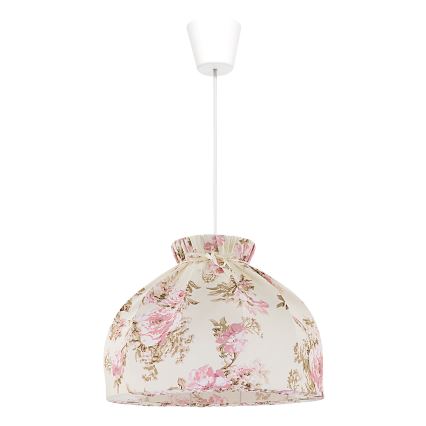 Lustră pe cablu Duolla VIOLIN 1xE27/40W/230V d. 38 cm trandafiriu