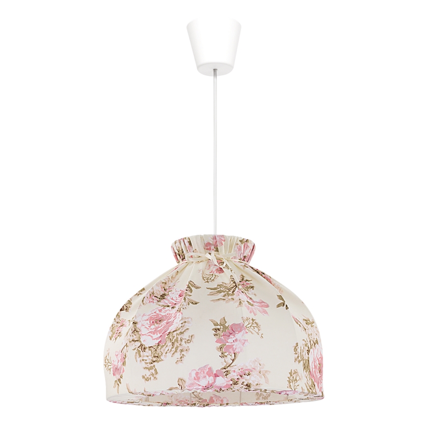Lustră pe cablu Duolla VIOLIN 1xE27/40W/230V d. 38 cm trandafiriu