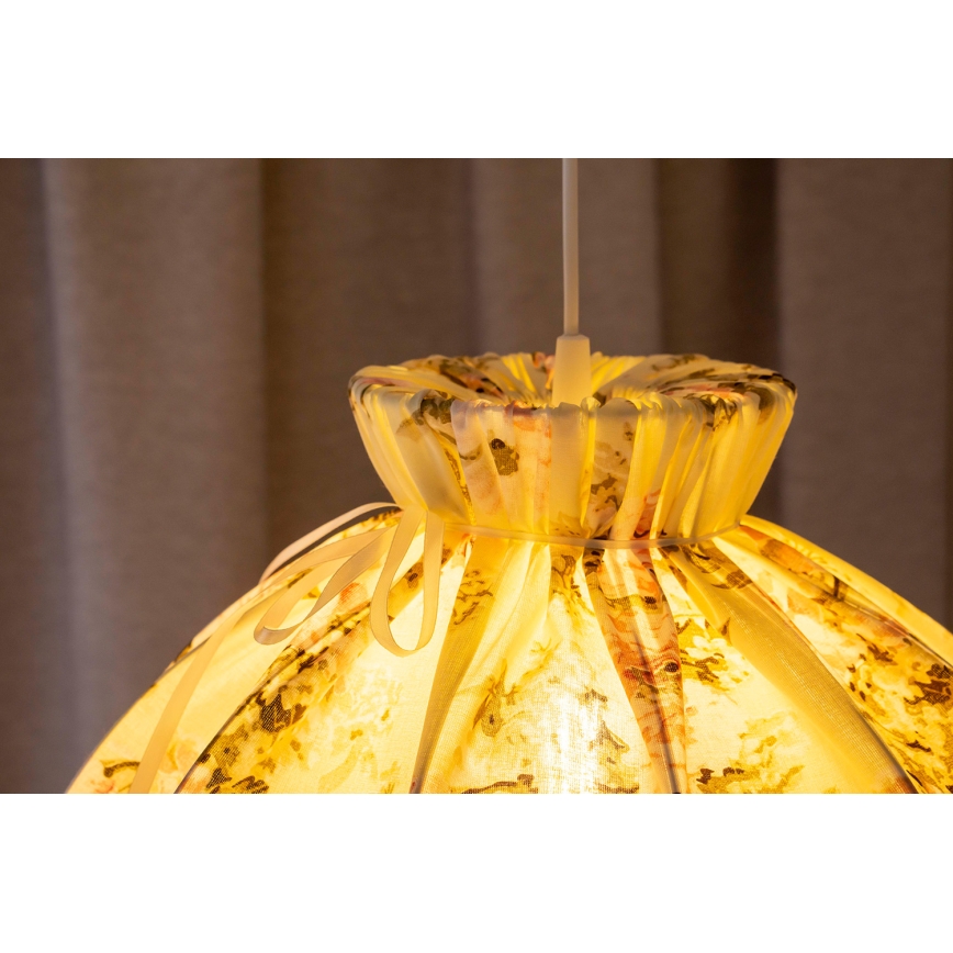 Lustră pe cablu Duolla VIOLIN 1xE27/40W/230V d. 38 cm trandafiriu