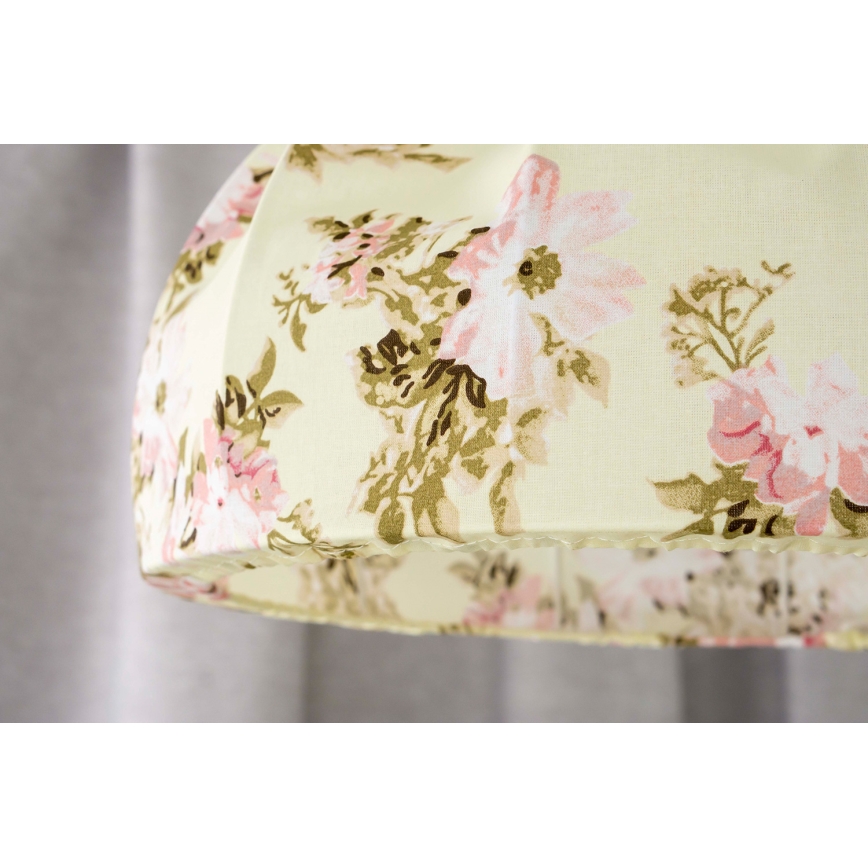 Lustră pe cablu Duolla VIOLIN 1xE27/40W/230V d. 38 cm trandafiriu