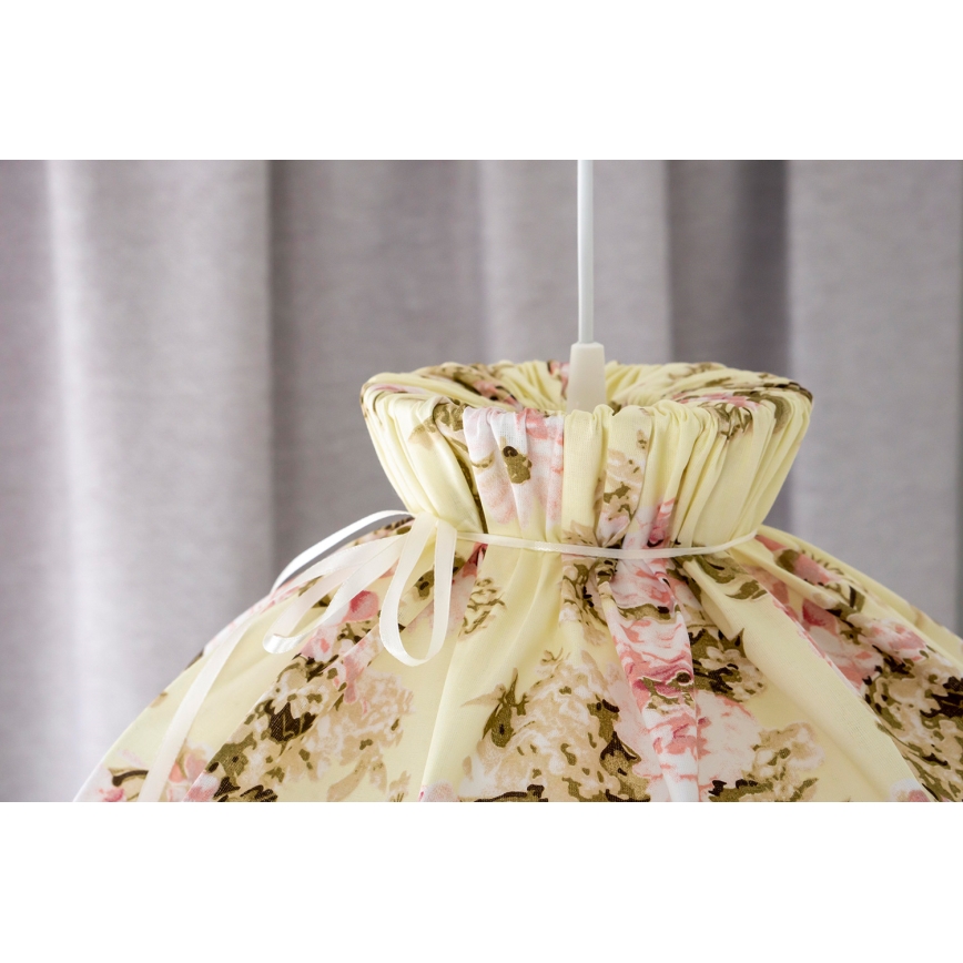 Lustră pe cablu Duolla VIOLIN 1xE27/40W/230V d. 38 cm trandafiriu