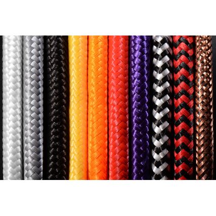 Lustră pe cablu EDISON 1xE27/60W/230V portocaliu